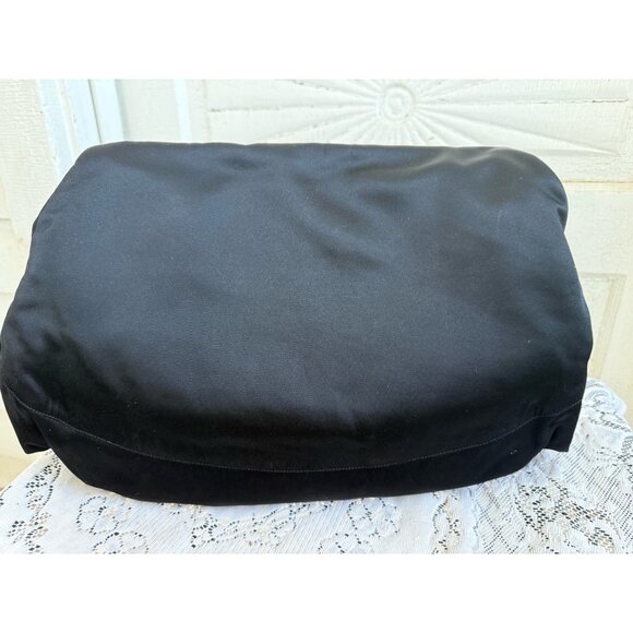 Vintage 60's Morris Moskowitz Satin Envelope Hand Muff Evening Purse - Picture 7 of 16